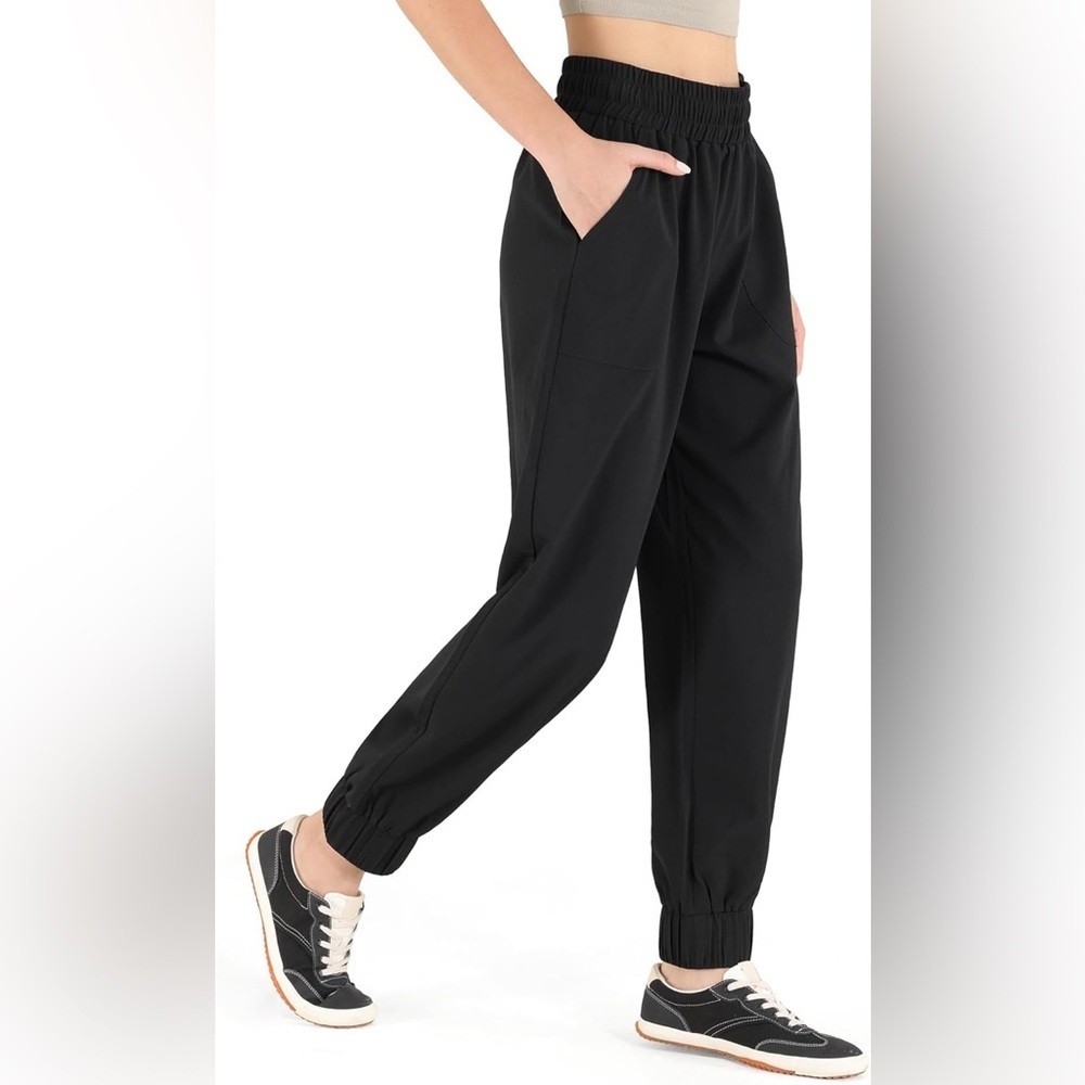 Marled Reunited Clothing Women’s Small Black Joggers Elastic Waistband like new
